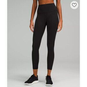 Lululemon Wunder Train High Rise Athletic Legging Tight Black Women’s Size 4